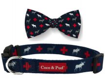 Coco & Pud Adventure Dog Collar & Bow Tie